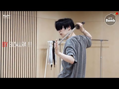BTS SUGA's Daechwita Sword Dance Practice - ქართული გახმოვანებით - qartulad